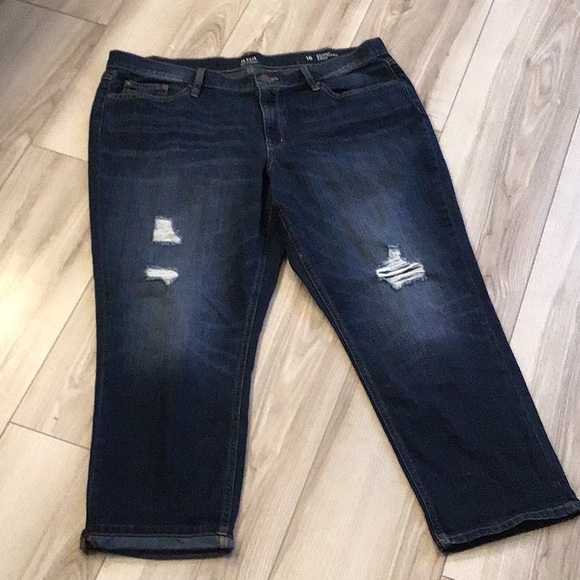 EUC Skinny Boyfriend Crop - size 16 - Picture 1 of 5